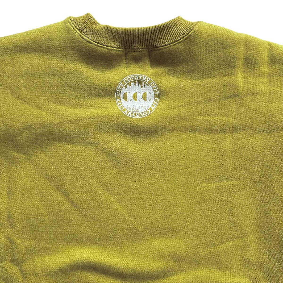 CITY COUNTRY CITY embroidered logo sweat shirts cccc - 画像4枚目