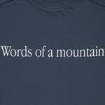 CITY COUNTRY CITY x Marmot MMWCCC everywhere T-shirt words of mountain -blue 2