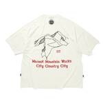 CITY COUNTRY CITY x Marmot MMWCCC everywhere T-shirt words of mountain -white 3