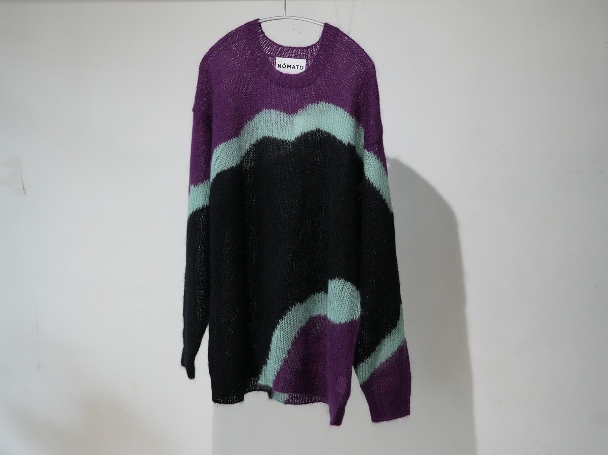 NOMA t.d  HAND KNITTED MOHAIR SWEATER - 画像2枚目