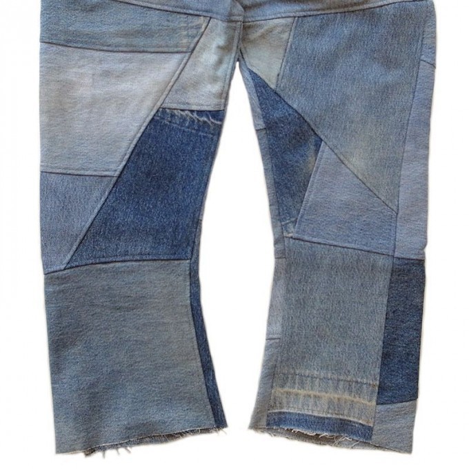 WEYEP Remake Patchwork Denim Pants - 画像3枚目