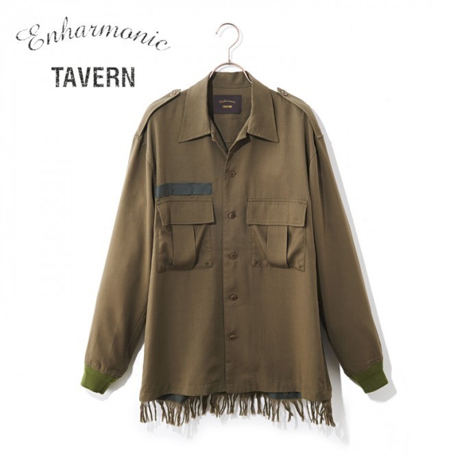 Enharmonic TAVERN Fringe Army Shirt - 画像3枚目