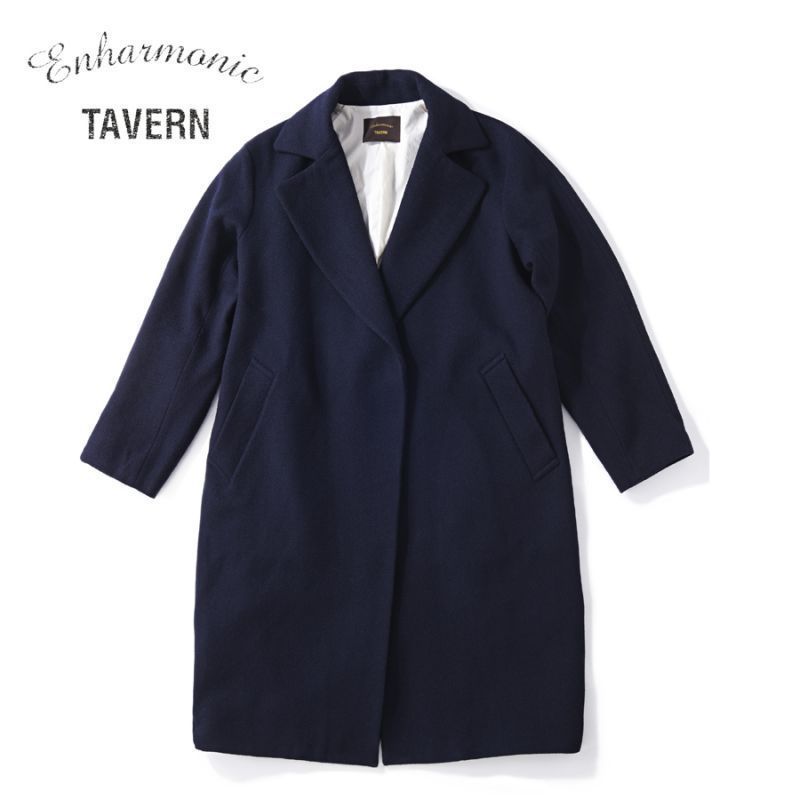 Enharmonic TAVERN Wool Trench Chester Coat - 画像1枚目