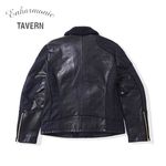 Enharmonic TAVERN Lithographic Leather Jacket 2