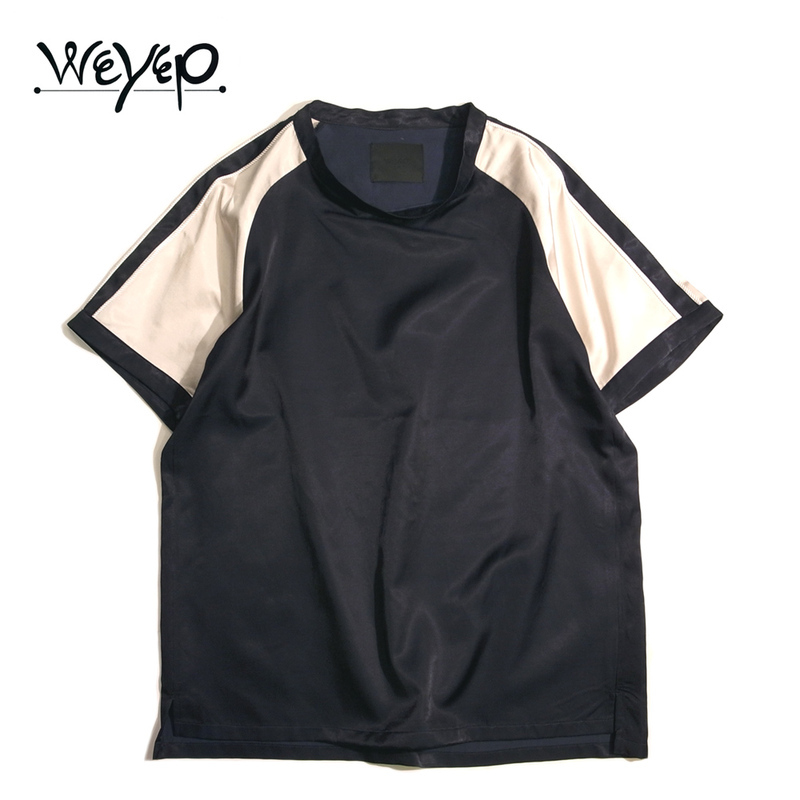 WEYEP  SUKA Pullover Shirts -Navy / Nutural 1