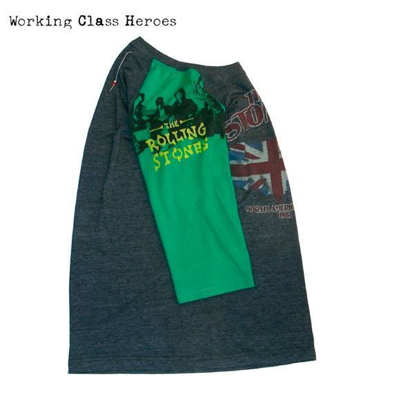 Working Class Heroes Remake Raglan Band Tee - 画像3枚目