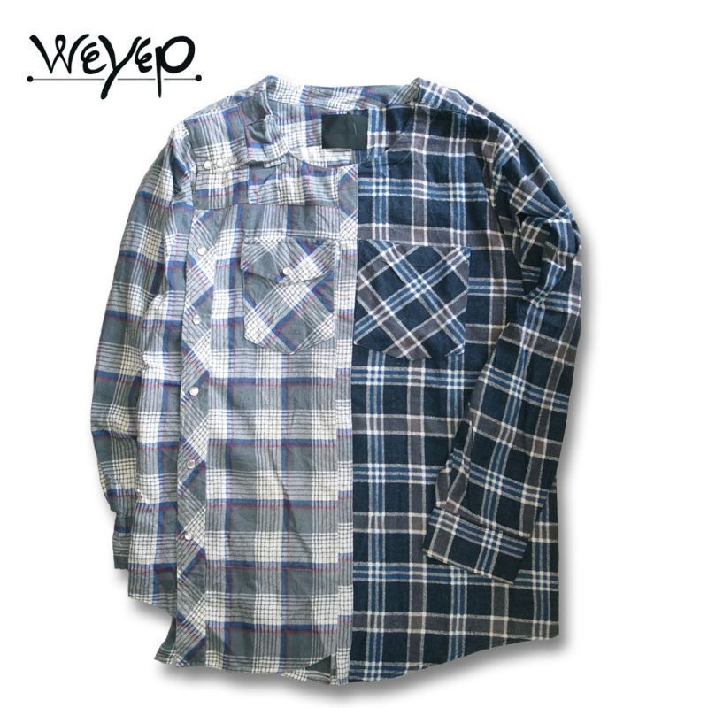 WEYEP  Remake Cotton Nel Western Shirt - 画像2枚目