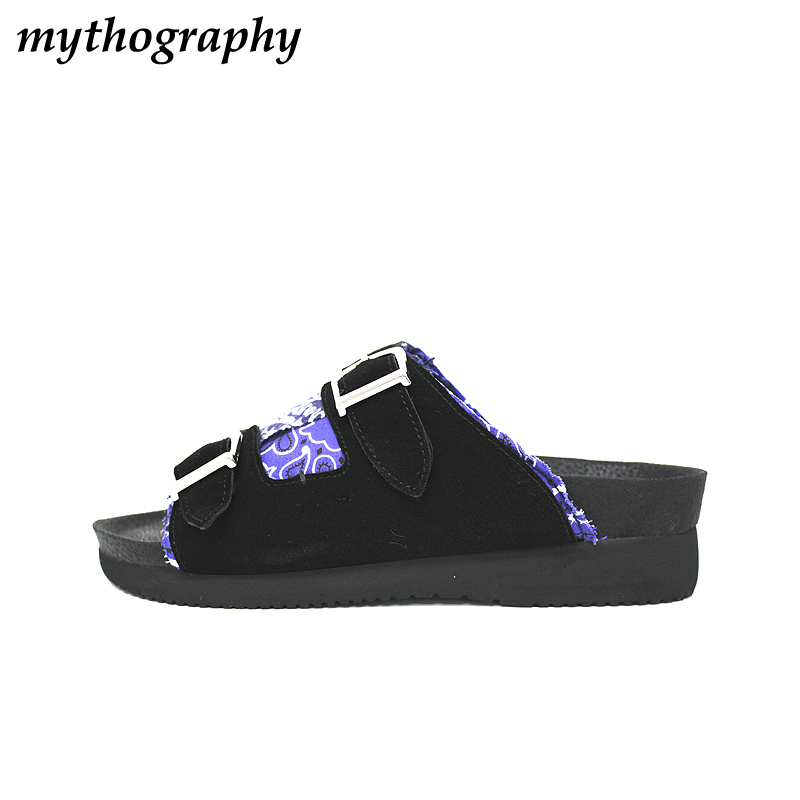 mythography  Double Belt Sandal -Bandana - 画像3枚目