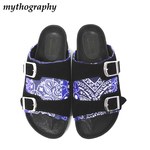 mythography  Double Belt Sandal -Bandana 2