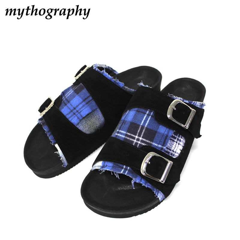 mythography  Double Belt Sandal -Nel Shirt 1