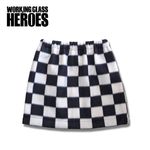 Working Class Heroes Checkered flag Fleece Skirt 1