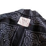 Working Class Heroes Remake Bandana Robe -Black 4