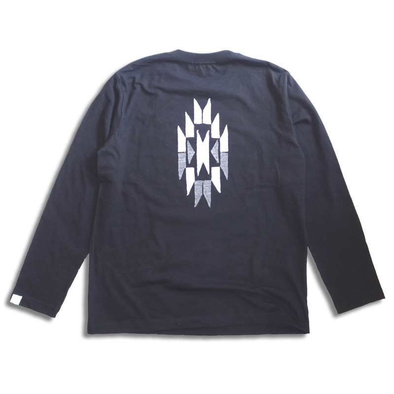 WCH Patchwork Ortega LS Tee -Black - 画像3枚目