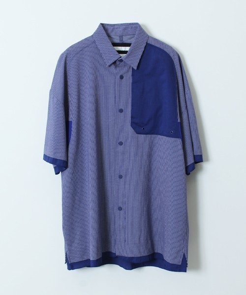 WhiteMountaineering　STRIPED SPORTY SHIRTS - 画像2枚目