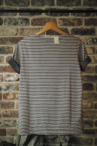 N.HOOLYWOOD BORDER BOAT NECK T-SHIRT - 画像3枚目