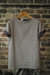 N.HOOLYWOOD BORDER BOAT NECK T-SHIRT 2