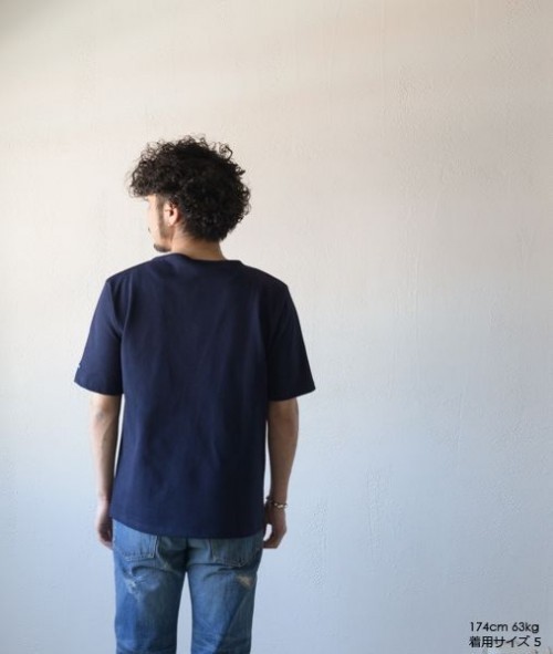 OUESSANT S/S - 03JC1325/1 - NAVY - 画像5枚目