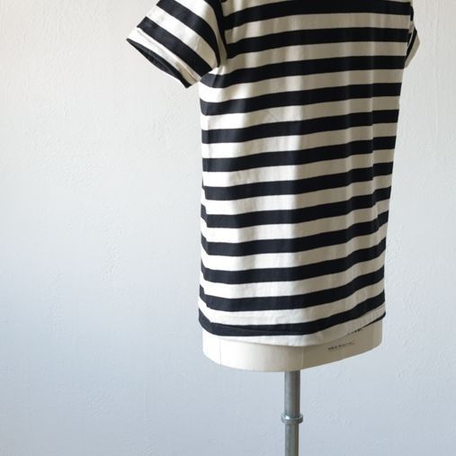 S/S STRIPE BASIC CREW TEE - 画像3枚目