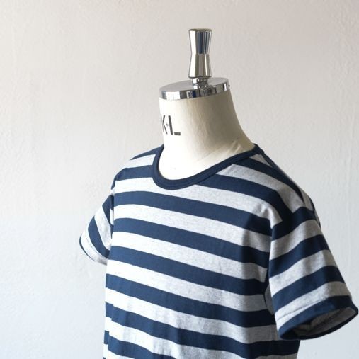 S/S STRIPE BASIC CREW TEE - 画像2枚目