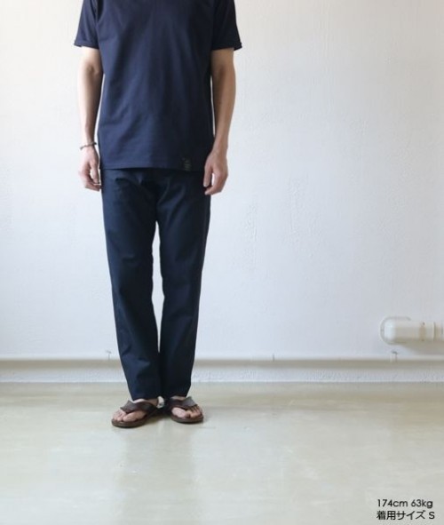 Sprayer Pants - Weeds Poplin - Navy - 画像5枚目