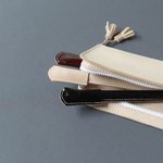 zip pen case(nat/wht・ nat/tri)　【Hender Scheme】 3