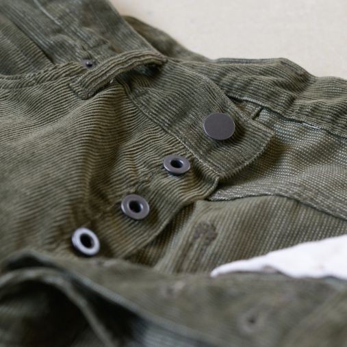 80’s dead stock 5 Pocket Shorts - Olive【Dead Stock／デッドストック】 - 画像3枚目