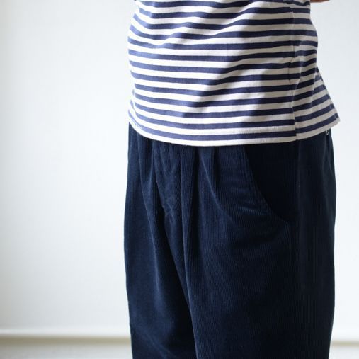 GULF STREAM PANTS Bar.8.1 - Corduroy - nvy【MOJITO／モヒート】 - 画像3枚目