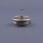 Stamped Band Ring【 Bruce Morgan／ブルース モーガン】 3