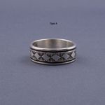 Stamped Band Ring【 Bruce Morgan／ブルース モーガン】 2