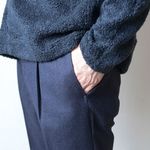 Slim Fit Super 100's Worsted Flannel Pants【INCOTEX】 4