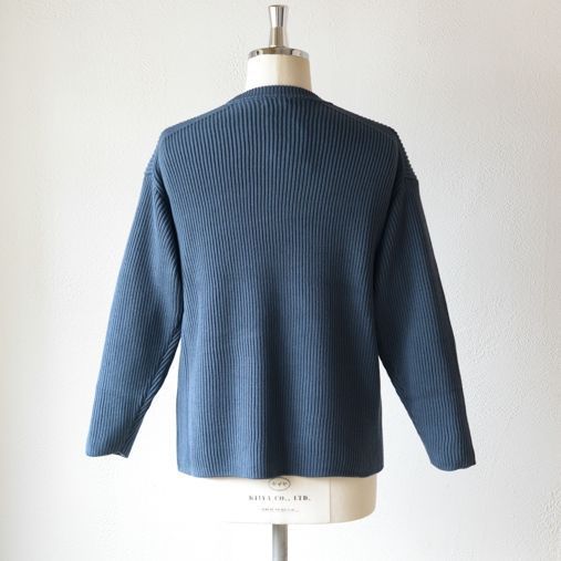 オーラリー新品⭐️SUPER FINE WOOL RIB KNIT BIG P/O - トップス