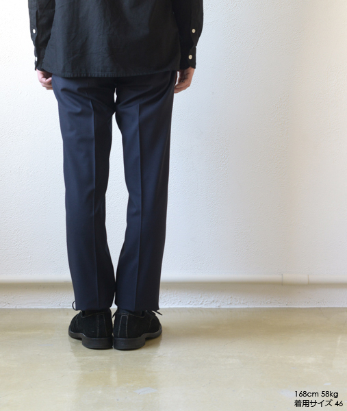 Slim Fit Urban Traveller Tropical pants - Dk.navy【INCOTEX】 - 画像4枚目