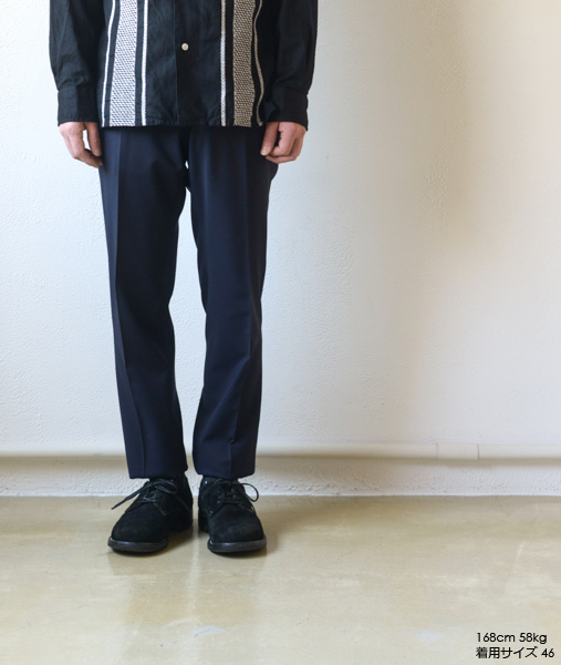 Slim Fit Urban Traveller Tropical pants - Dk.navy【INCOTEX】 - 画像5枚目