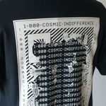 Printed T-shirt - Cosmic Indifference - Blk/Wht【Dead Feelin】 4