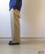 LIGHT CHINO WIDE PANTS - Khaki beige【AURALEE】 4