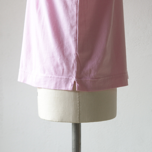 CREW NECK WIDE TEE SHIRTS - Pink【SBTRACT】 - 画像3枚目