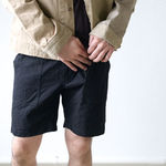 Fatigue Short - 7.5oz Denim - Black【Engineered Garments】 3