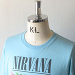 NIRVANA Printed T-shirt - Sax【THRIFTY LOOK】 2