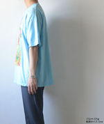 NIRVANA Printed T-shirt - Sax【THRIFTY LOOK】 4