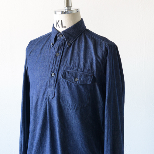 Popover Long BD - 6oz Denim【Engineered Garments】 - 画像3枚目