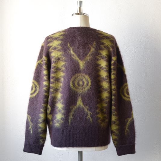 Loose Fit Sweater - Mohair / Native - Brown【South2 West8】 - 画像2枚目