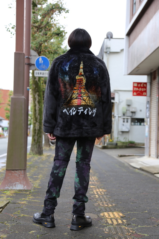 doublet HAND-PAINTED FUR JACKET(20AW04BL90)BLACK発売 - マーク 山口