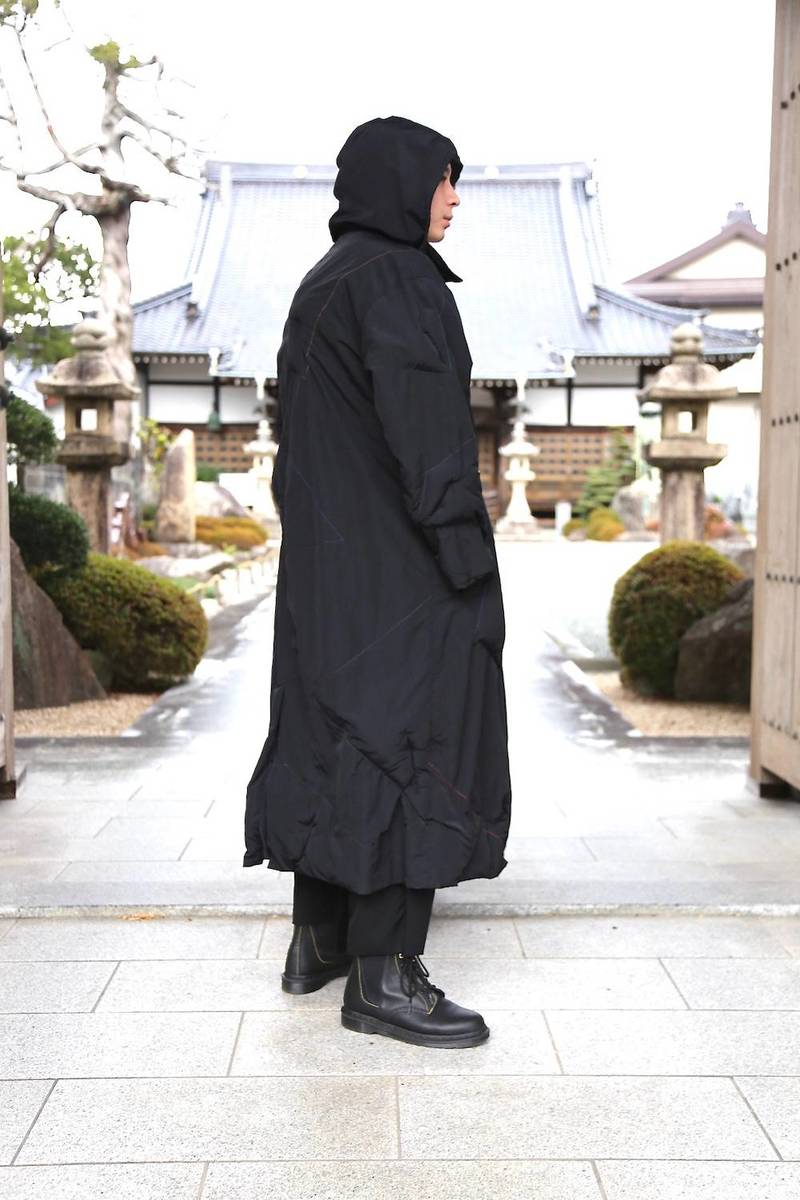 Yohji Yamamoto M-綿入りシャツコートスタイル - マーク 山口の