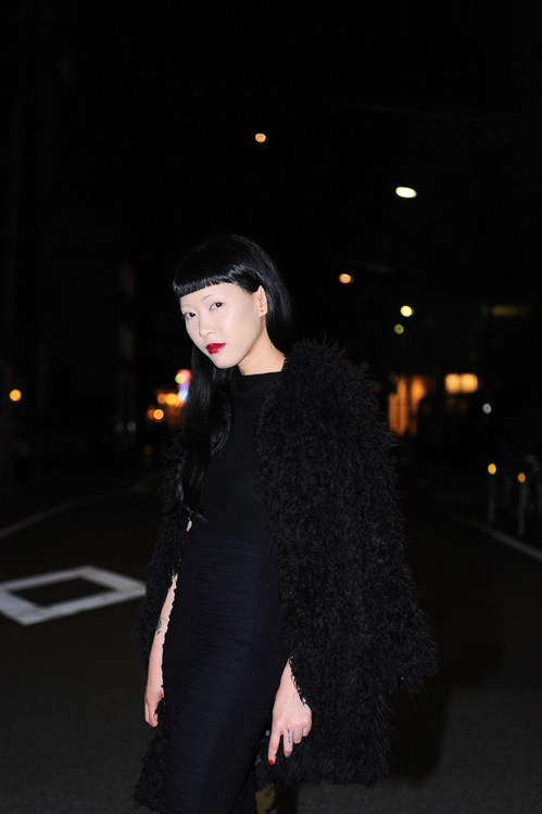 Bec Uさん - リック・オウエンス(Rick Owens)、イッセイ ミヤケ(ISSEY MIYAKE)｜渋谷ストリートスナップ - 写真2