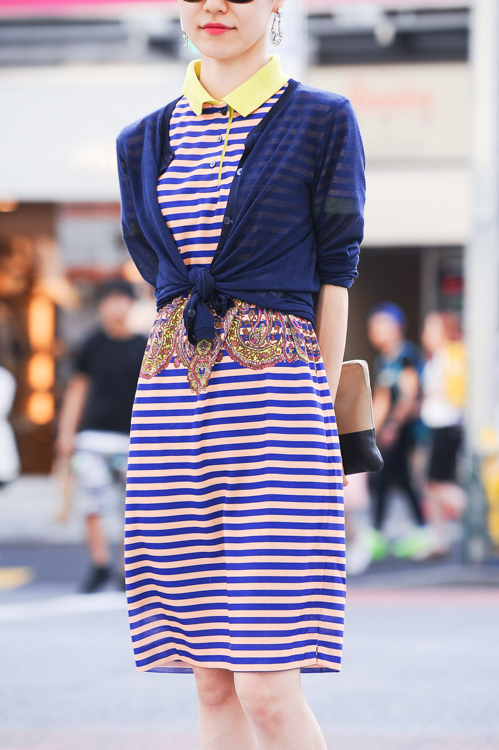 永井 美菜子さん - カルヴェン(CARVEN)、クロケット＆ジョーンズ(CROCKETT&JONES)｜原宿ストリートスナップ - 写真3