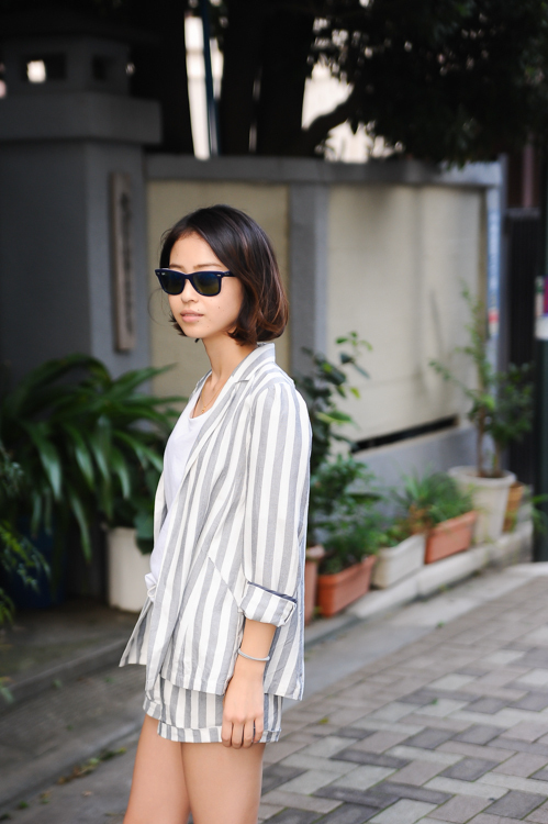 木下 友佳さん - コンバース(CONVERSE)、レイバン(Ray-Ban)｜原宿ストリートスナップ - 写真8