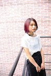 小林 加奈さん - アメリカンアパレル(American Apparel)、ヴァンズ(VANS)｜原宿ストリートスナップ2