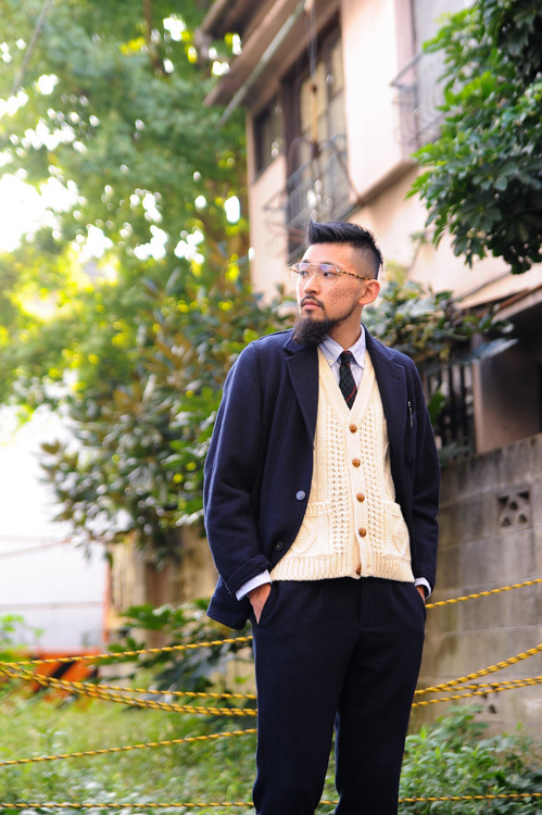 置田 壮平さん - ナイジェル・ケーボン(NIGEL CABOURN)、ヴィンテージ(vintage)｜原宿ストリートスナップ - 写真2