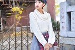 佐々木 繭さん - ユニクロ(UNIQLO)｜青山・表参道ストリートスナップ3