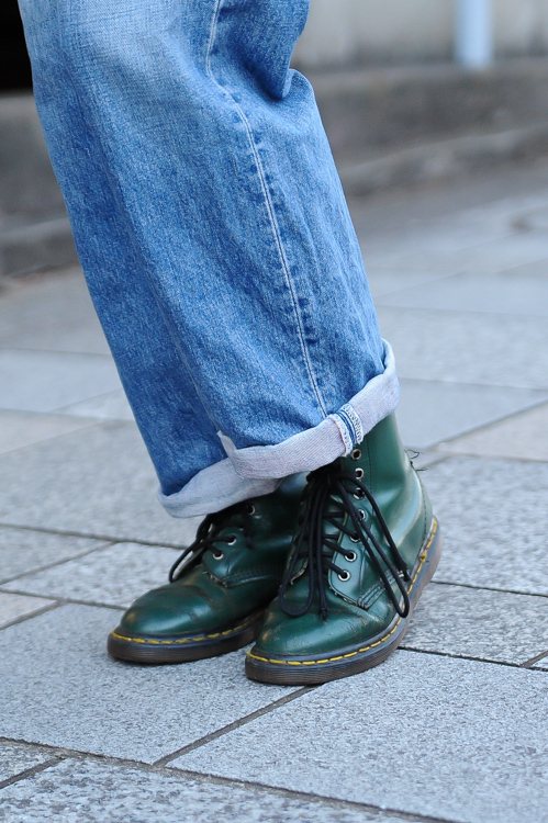 中田 みのりさん - 古着(ユーズド)(USED)、ドクターマーチン(Dr. Martens)｜原宿ストリートスナップ - 写真8